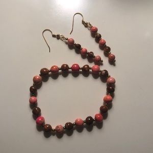 Earring and Bracelet Set